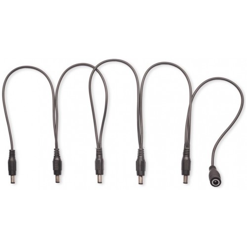 Stagg SPS-DC-5M1F, napájecí kabel pro pedálové efekty, 1x DC samec/5x DC samice