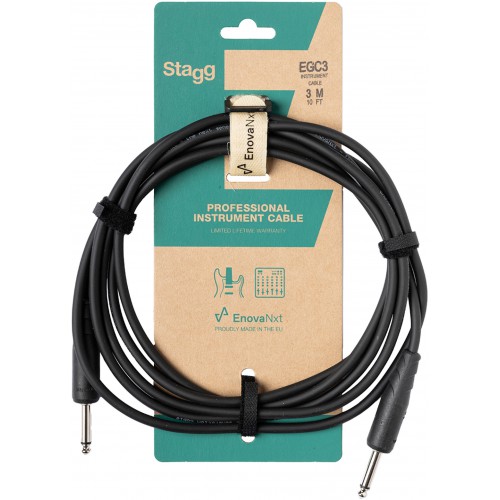 Stagg EGC3, kabel JACK/JACK, 3m