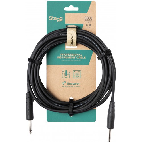 Stagg EGC6, kabel JACK/JACK, 6m